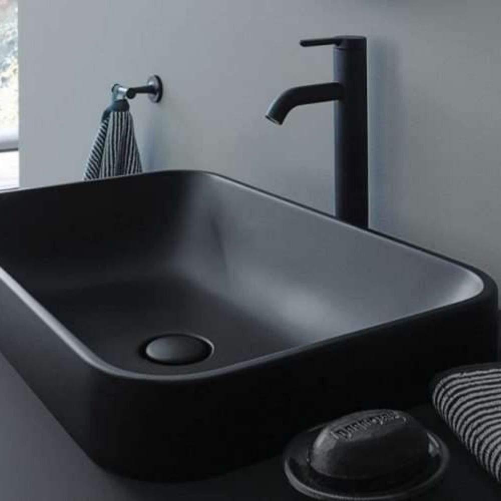 Duravit Happy D.2 Plus Black Wash Basin